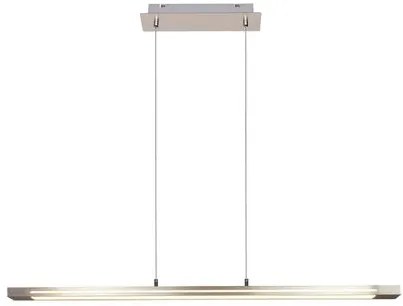 RÁBALUX 5280 YORDANA Modern Led Függesztett Lámpa Szatin Króm IP20