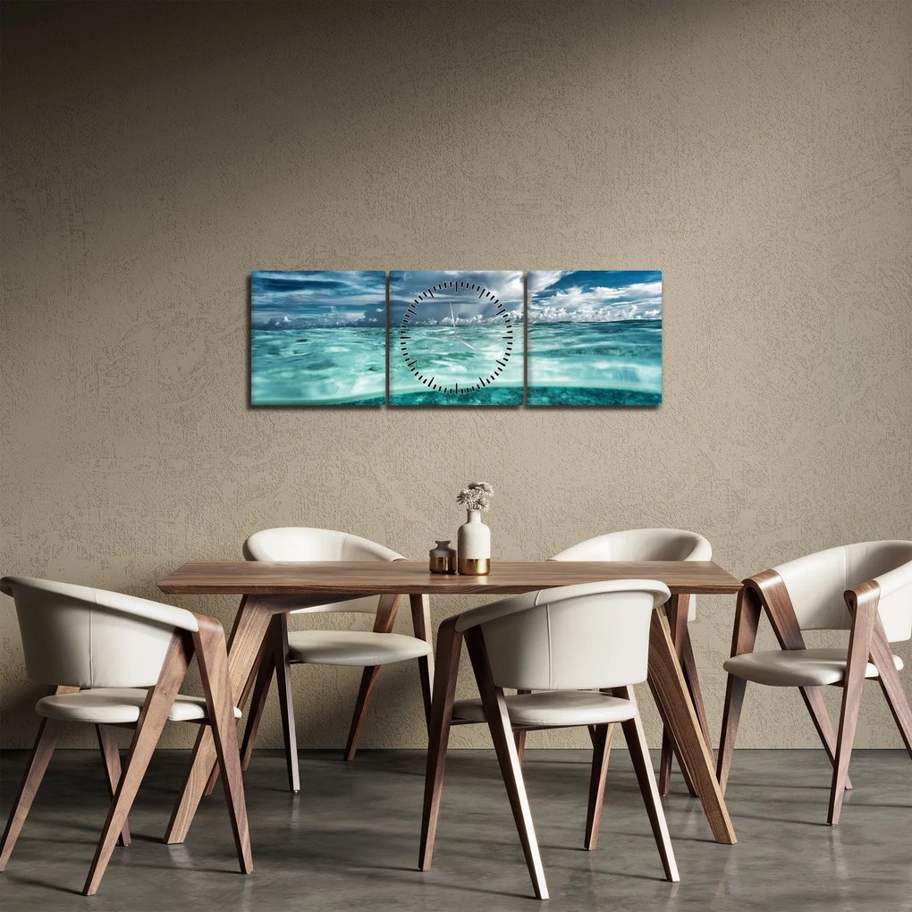 Kép - Kilátás a tengerszint alá (órával) (90x30 cm)