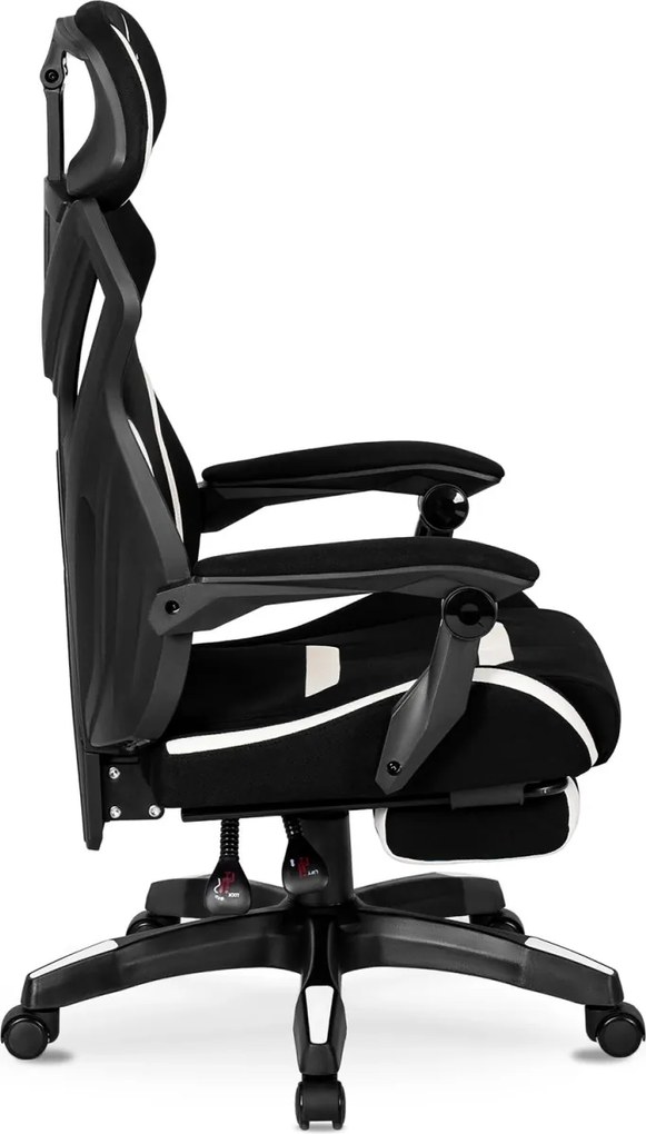 Gaming forgószék fekete/fehér színben MAXIMO