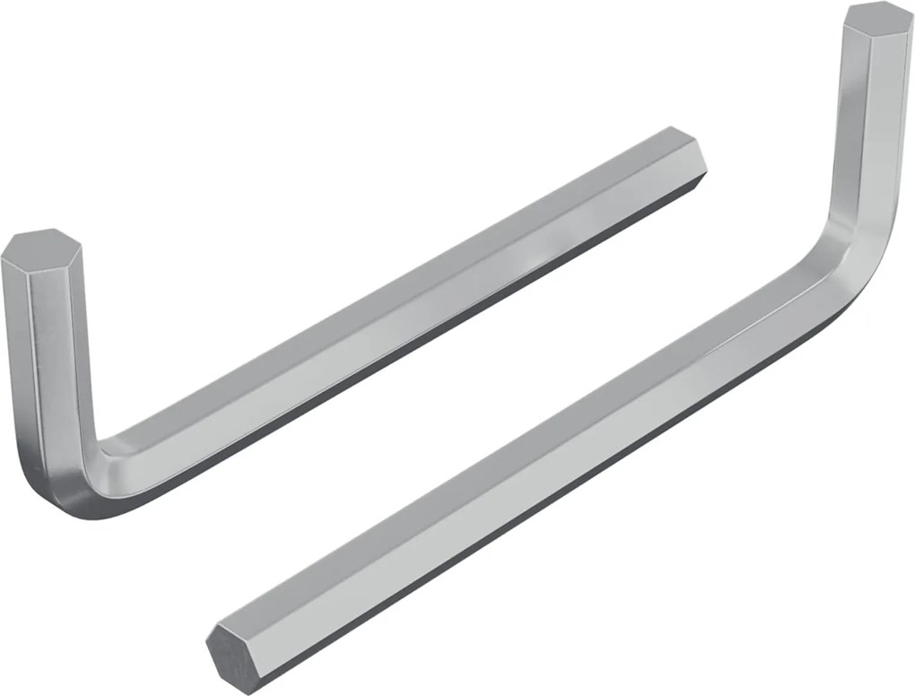 vidaXL Hatos Kulcs 2 pcs Ezüst 32 x 86 mm Acél