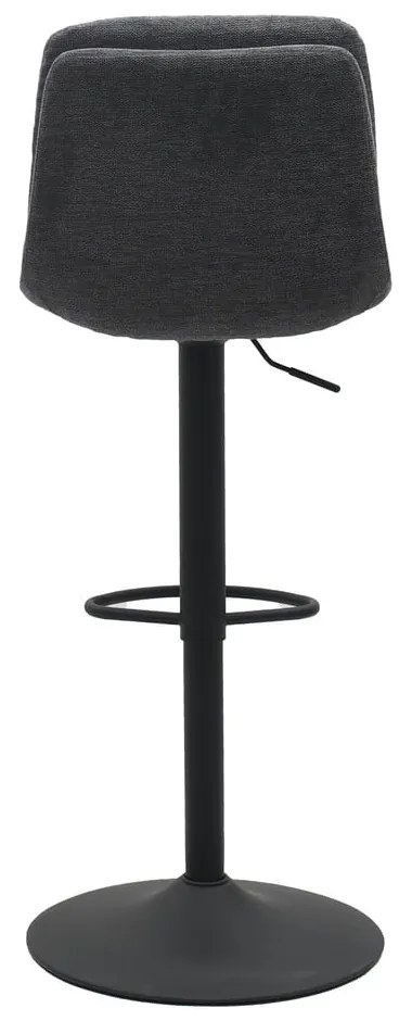 Sötétszürke állítható magasságú bárszék Colville – Unique Furniture