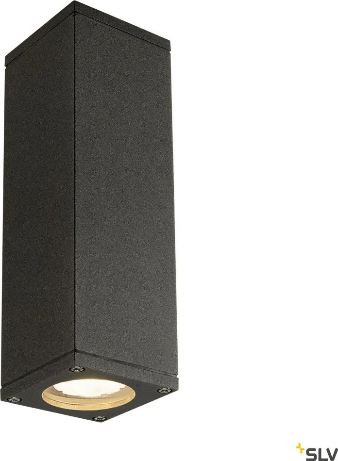 SLV 229535 THEO Modern Kültéri Fali Lámpa Antracit GU10 IP44