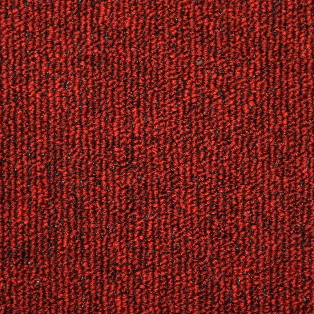 30 db lépcsőszőnyeg 65 x 21 x 4 cm bordó téglalap alakú széllel