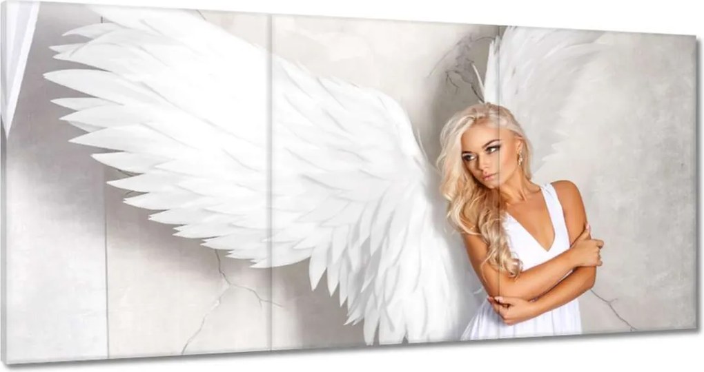 Vászonkép 60x30 Szőke angyal