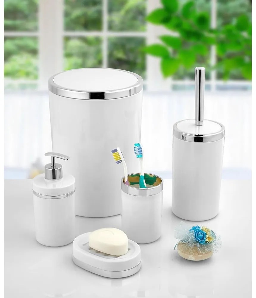 Fehér fürdőszobai kiegészítő szett – Oyo Concept