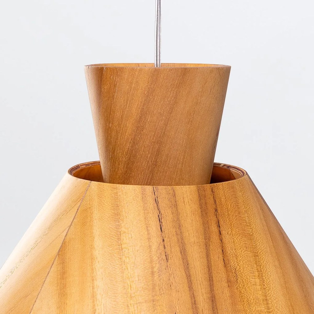 Quintiesse modern skandináv függeszték conical fa elsqn-conical-pmteak