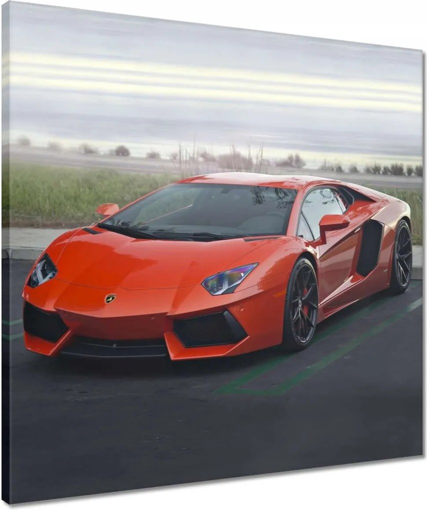 Vászonkép 50x50 Gyors autó