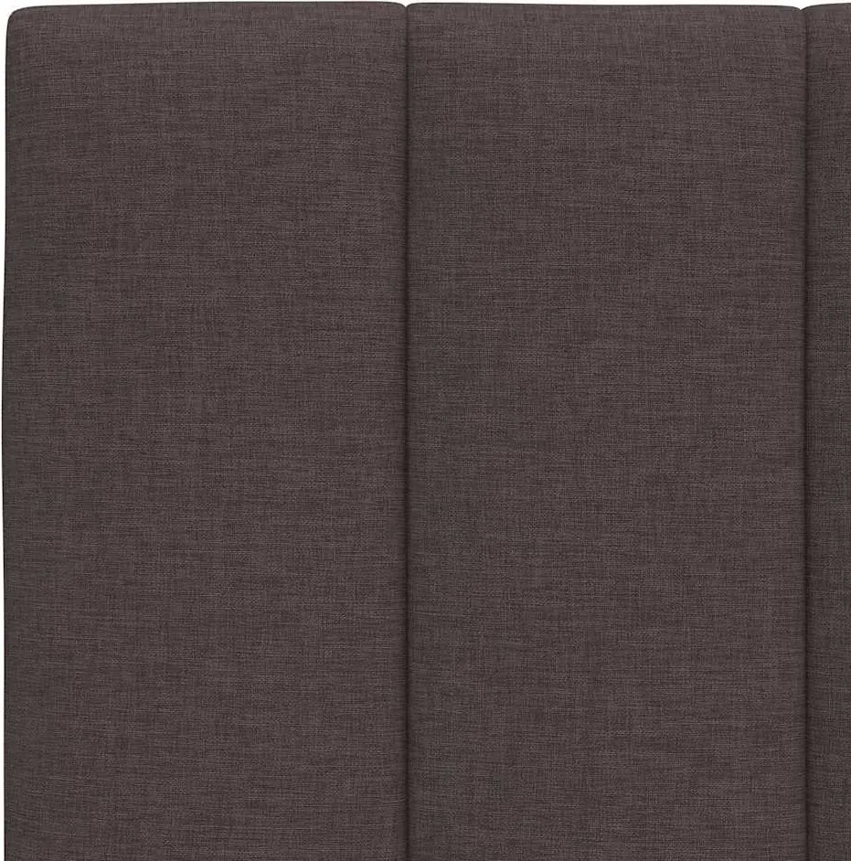 sötétbarna szövet fejtámla párna Hanko 160 cm