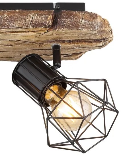 Globo 54017W-2 - PRISKA 2xE27/60W/230V spotlámpa