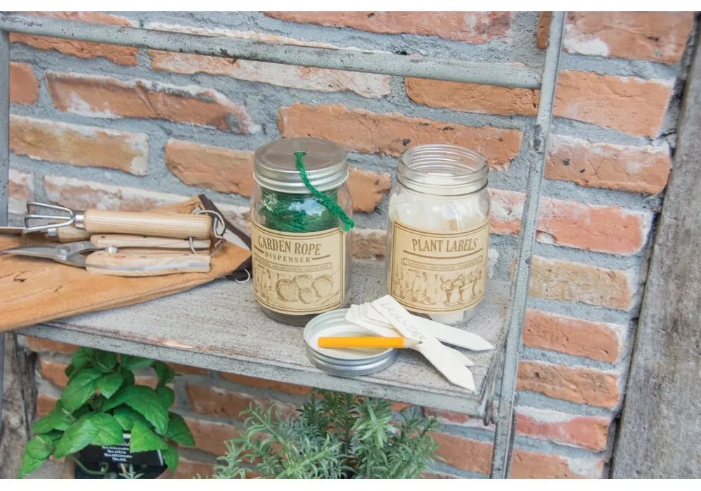 Heal 40 db fűszerjelölő címke nyárfából, üvegben, 400 ml - Esschert Design