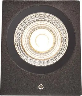 RENDL KUBI I antracitszürke 230V LED 3W 56° IP54 3000K
