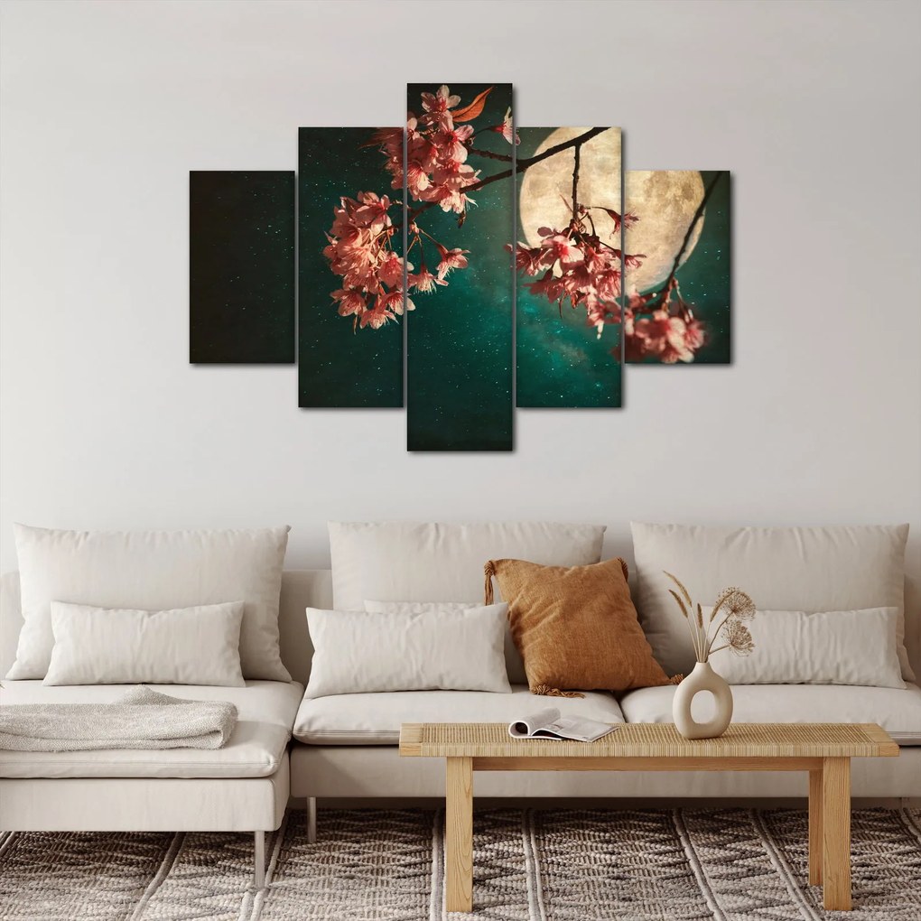 Kép - Sakura teliholdkor (150x105 cm)