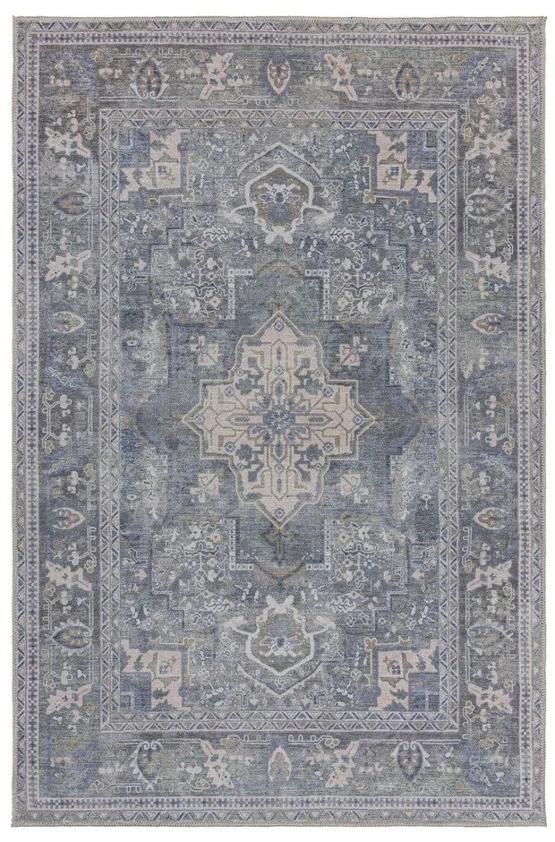 Zöld mosható szőnyeg újrahasznosított szálkeverékből 120x170 cm Windsor – Flair Rugs