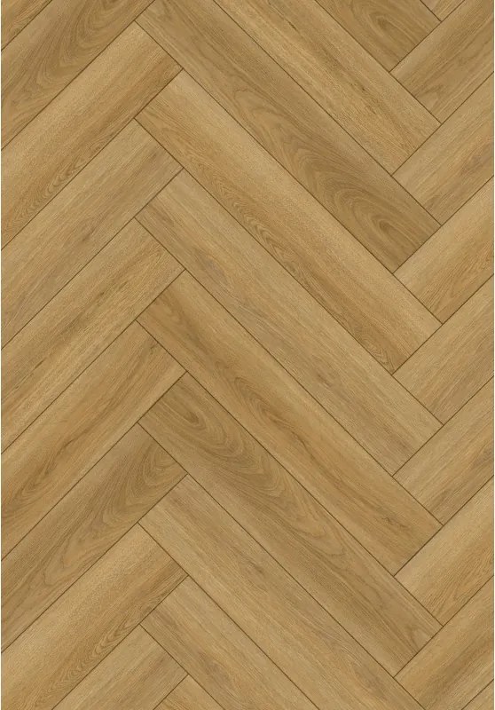 Mexen Chattanooga  vinil panel halszálkamintával 570 x 95 mm LVT Dryback 2,5 mm, PVC alátét, 4 V-fuga, tölgy