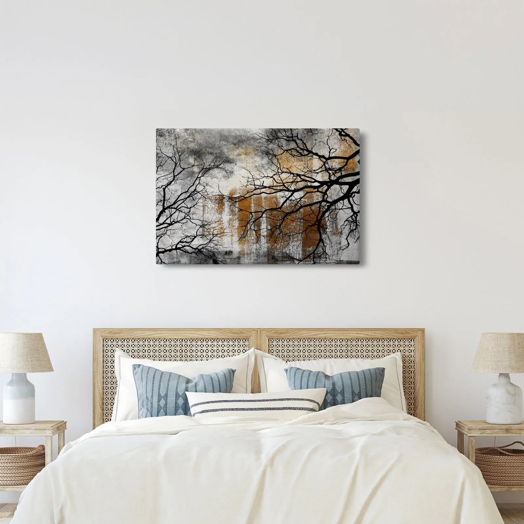 Kép - Fák sziluettek (90x60 cm)