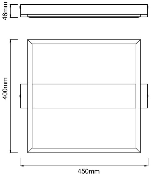 Brilliant-LED Dimmelhető mennyezeti lámpa LONEOS LED/24W/230V