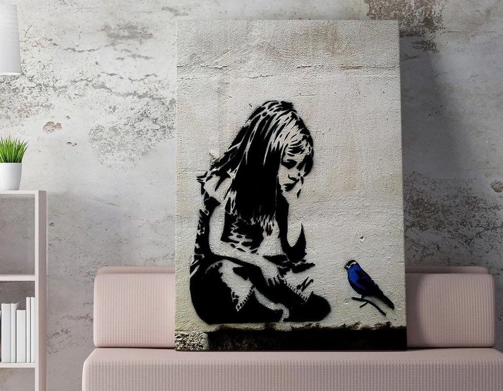 WY49 Banksy vászonkép, 50 x 70 cm