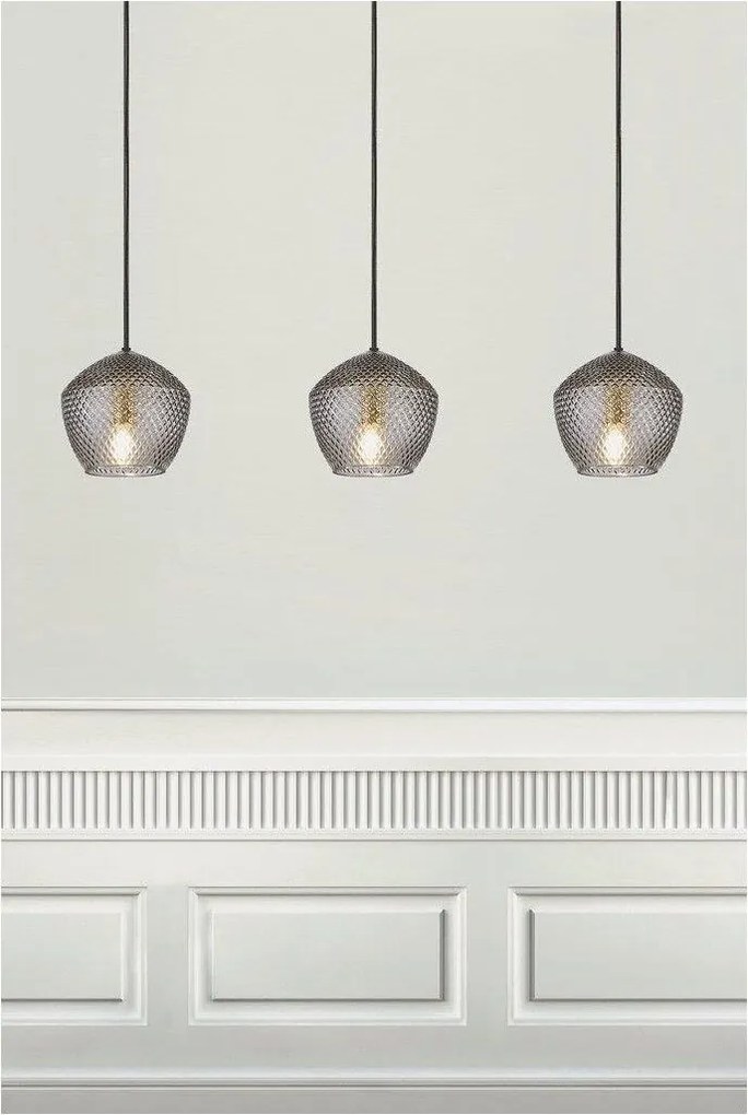 Nordlux glamour modern függeszték orbiform füstös nor2010673047