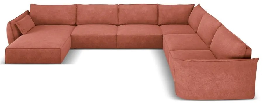 Piros sarokkanapé (jobb oldali) Vanda – Mazzini Sofas