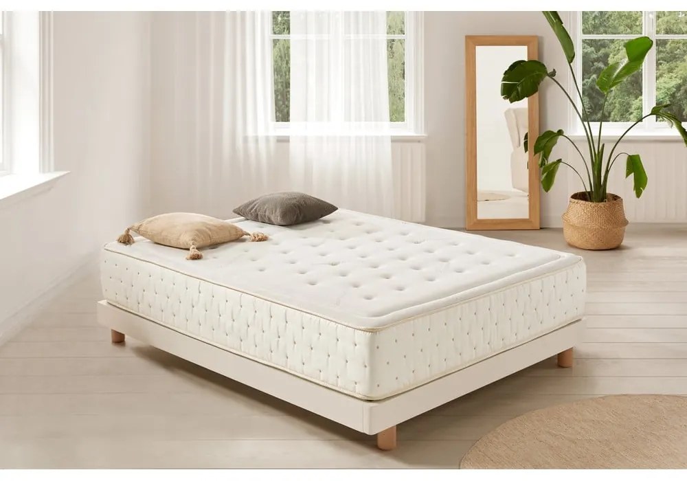 Kemény-közepes keménységű kétoldalas hab matrac 140x200 cm Premium Cashmere – Moonia