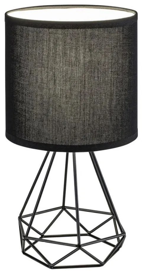 Rabalux - Asztali lámpa E14/40W/230V fekete