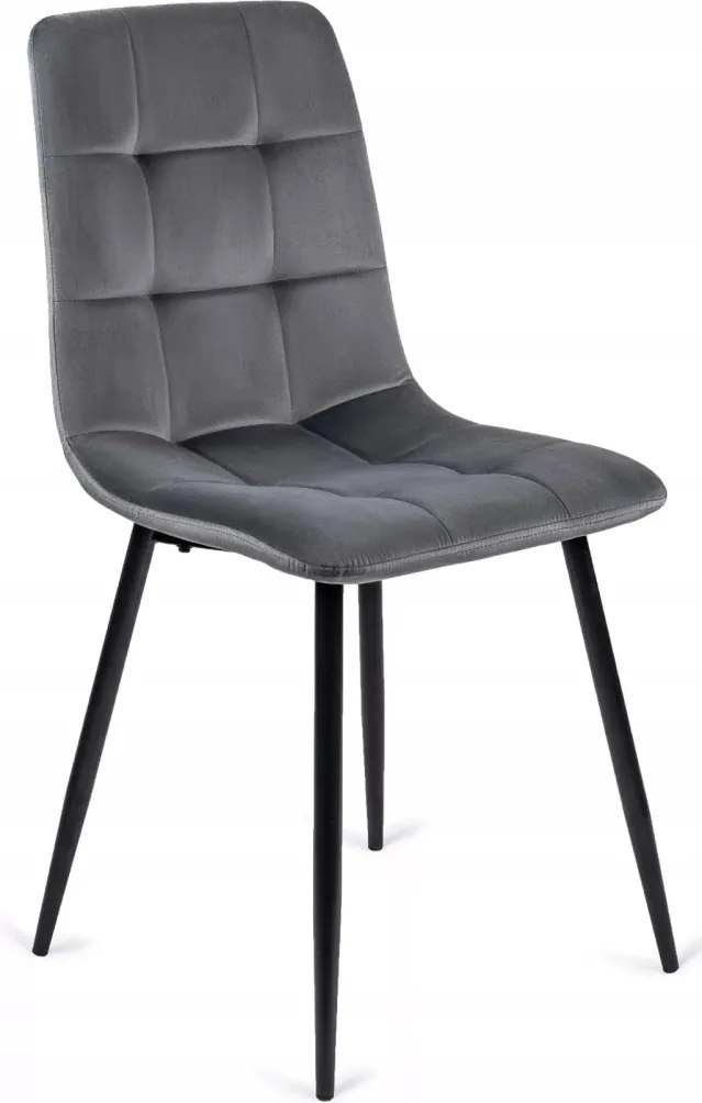 Szürke Bársony Étkezőszék. PERU Belföldi Raktárról