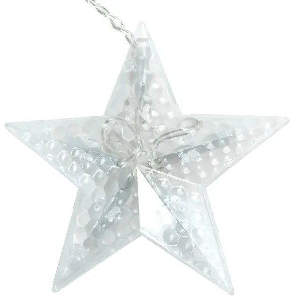 Aigostar - LED kültéri karácsonyi fényfüzér 120xLED/6W/230V/8 funkcióval 3x0,6m IP44 hideg fehérDO