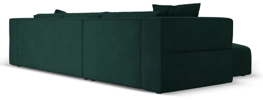 Zöld sarokkanapé (bal oldali) Esther – Milo Casa