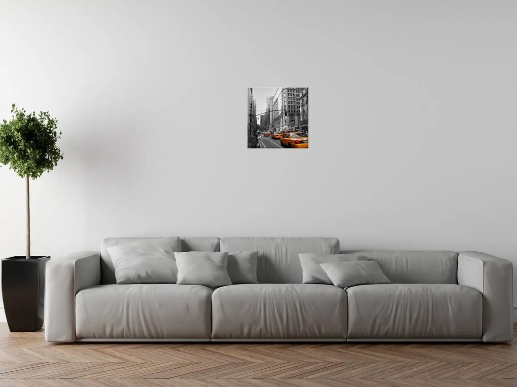 Gario Vászonkép Manhattan Taxi Méret: 20 x 30 cm