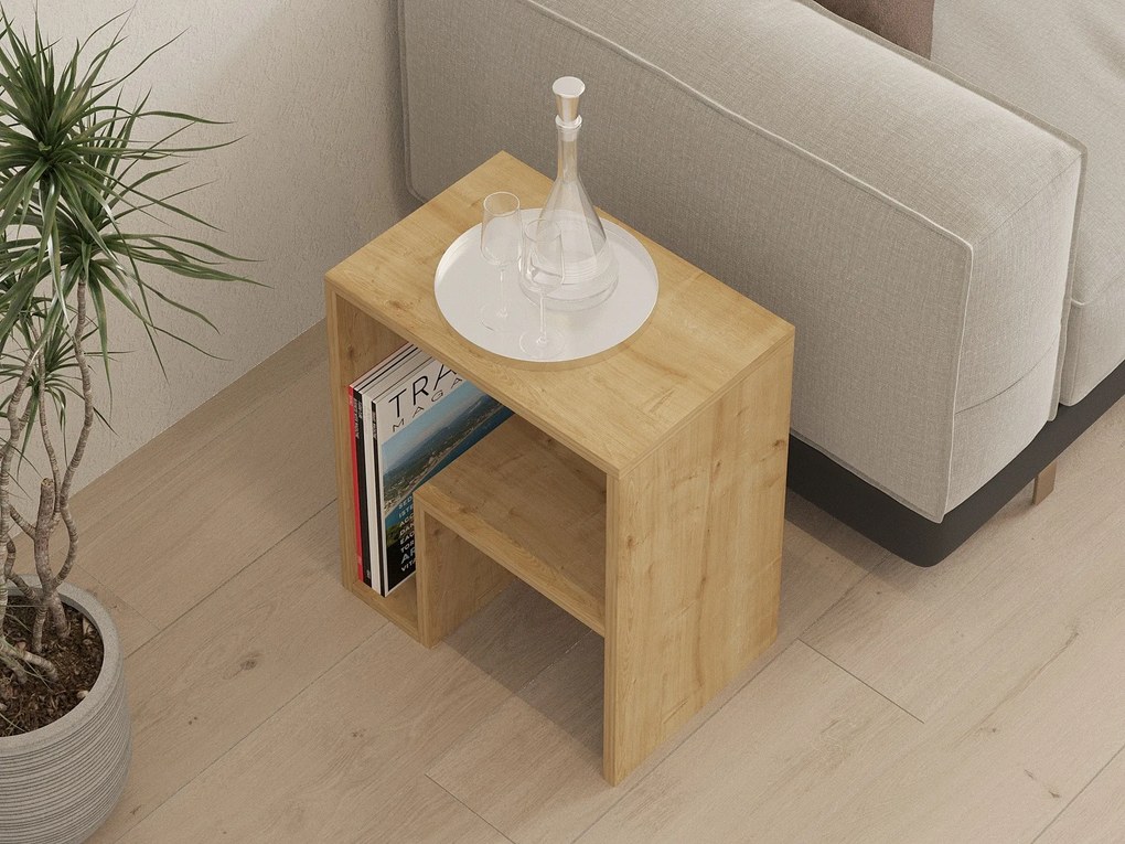 Kis asztal Yepa - Sapphire Oak
