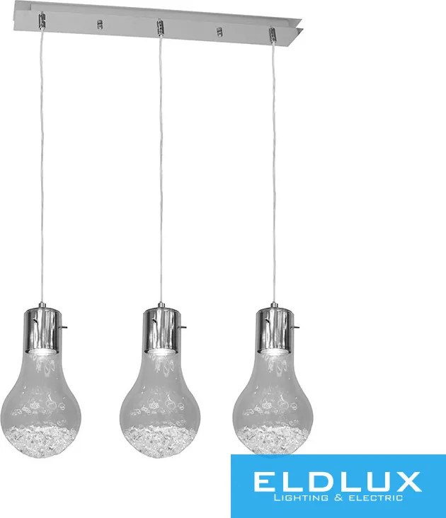 ELDLUX SD8247-3L FIREFLY Többágú Függesztett Lámpa IP20