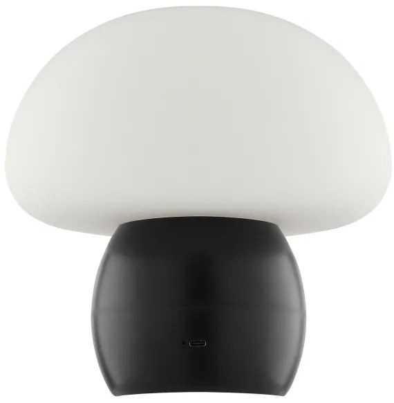 Brilliant - DUPIS LED/2W/5V 2700K dimmelhető, újratölthető asztali lámpa, fekete