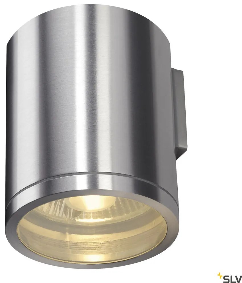 SLV 1000333 ROX Modern Kültéri Fali Lámpa Alumínium GU10/ES111 IP44