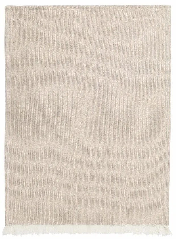 VISBY pamut konyharuha rojtokkal, natúr szín 70 x 50 cm