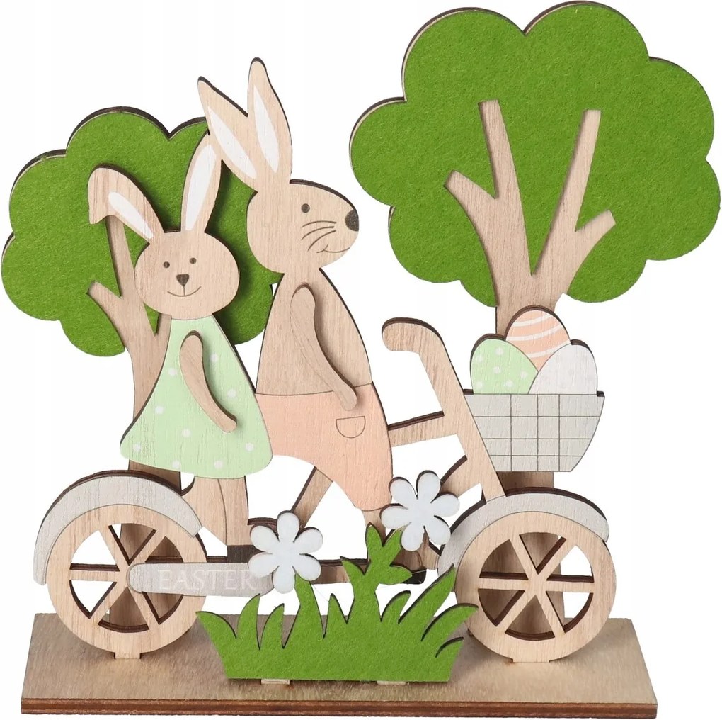 Húsvéti Nyuszi Fa Dísz Figura