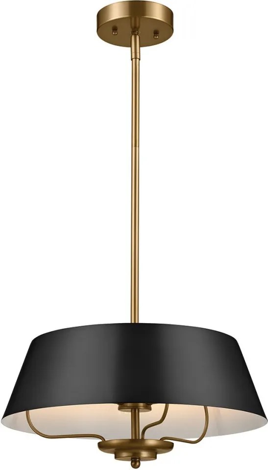 Kichler Luella KL-LUELLA-3P-BKB Függőlámpa 3x40W/E14 IP20
