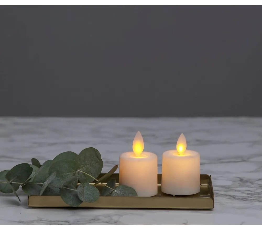 LED gyertya szett 2 db-os (magasság 6 cm) M-Twinkle – Star Trading