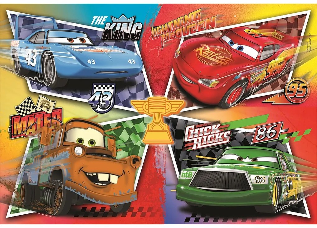 Disney Verdák Competitors 60 db-os maxi puzzle Clementoni