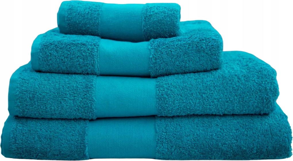 Frottír törölköző Pamut 450g 50 Szín 30x50 Tengeri Jade