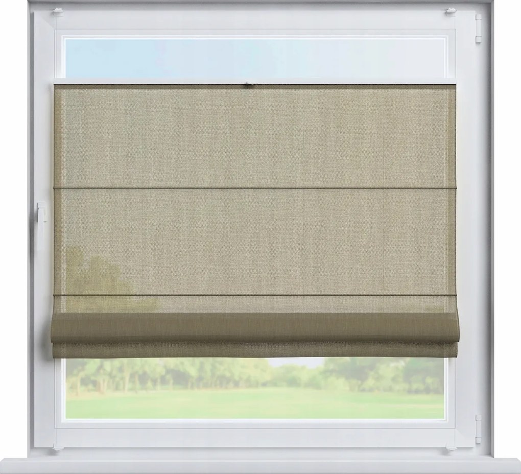 Dekoria Római Szicília pliszírozott roló 130x170 barna árnyalatok