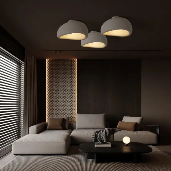 BRILAGI - WABI SABI mennyezeti lámpatest 1xE27/60W/230V, átmérő 40 cm, fehér
