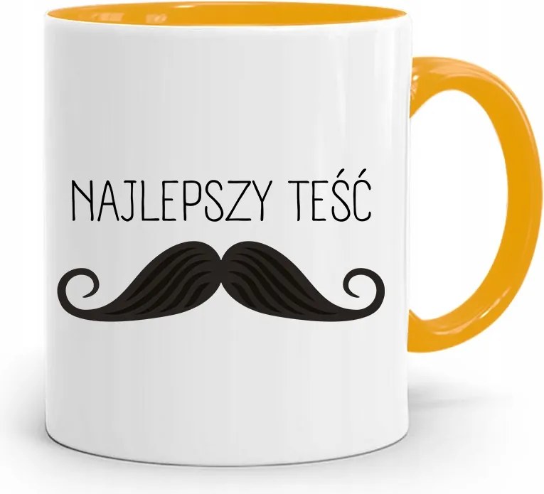 Sárga Bögre Apósnak Legjobb Após Ajándék fényképes nyomtatással