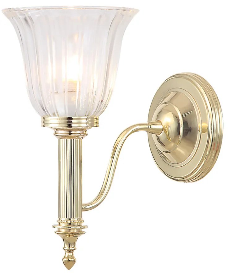 Elstead Lighting CARROLL BATH-CARROLL1-PB Fali lámpa 1x40W/G9 IP44