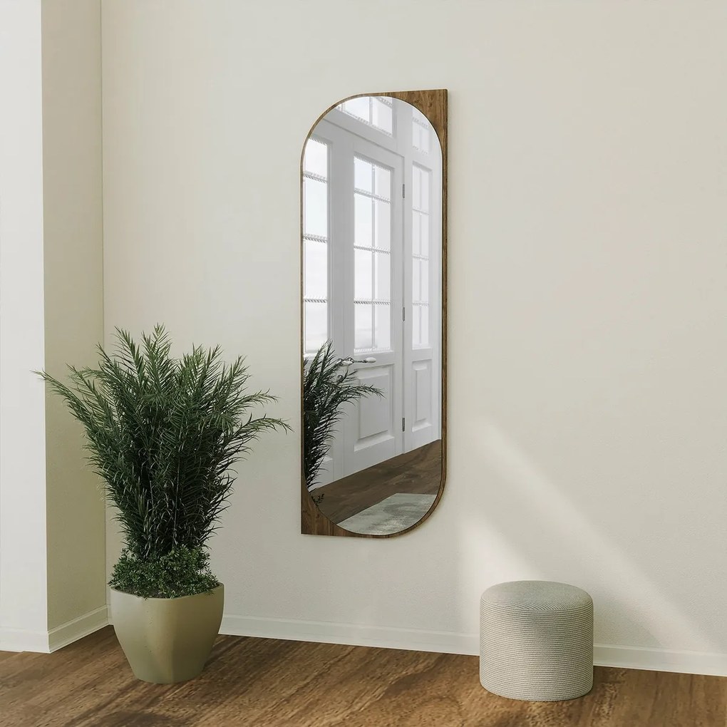 Livi Walnut tükör 52 x 152 cm