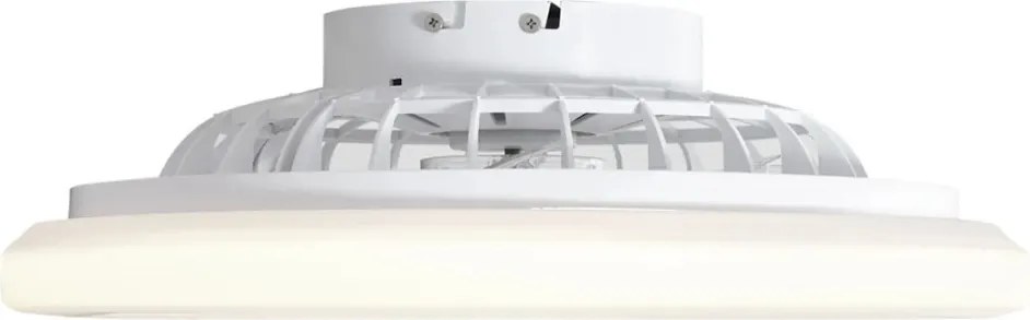 Mennyezeti ventilátor fehér,LED-del, KELVINBEN dimmelhető távirányítóval (48,5CM)