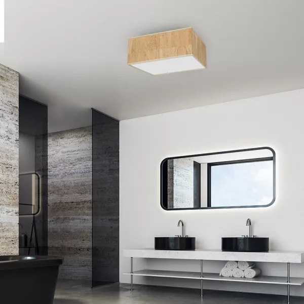 Mennyezeti lámpa CORK 3xE27/60W/230V