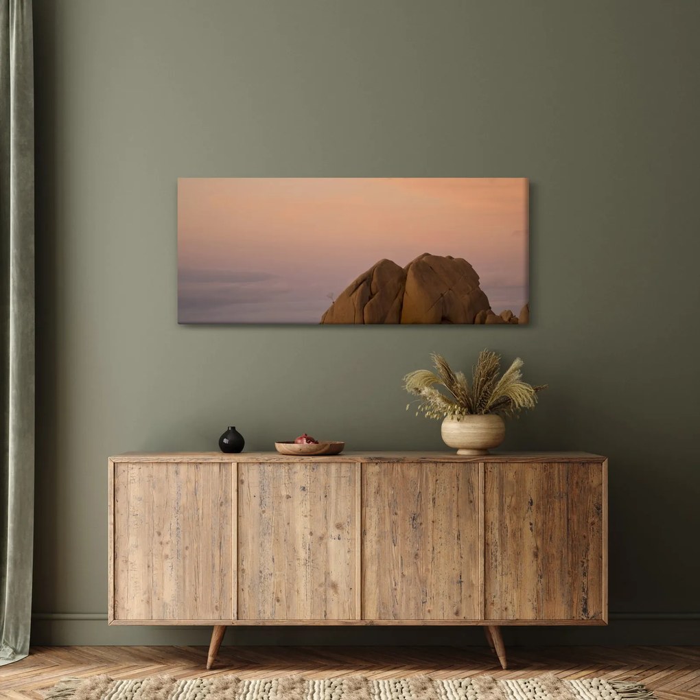 Naplemente a sziklákban (120x50 cm)