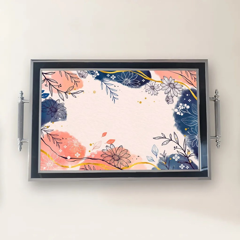 Üveg tálca, 38×24 cm – TPG9798