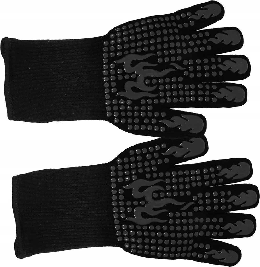 Hőálló Konyhai Kesztyű Grill Konyha Sütő 2DB 800°C Erős