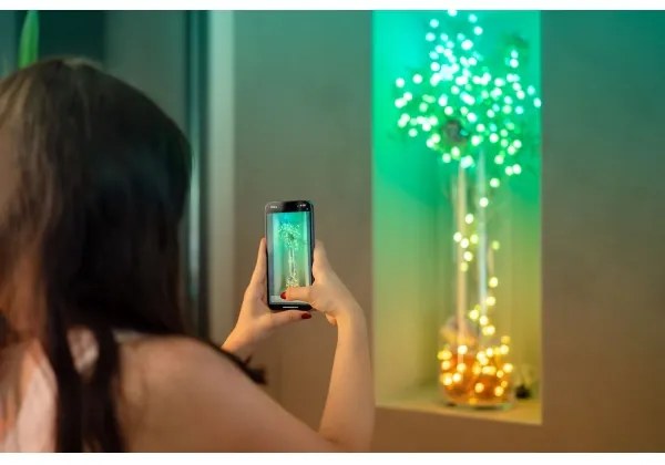 Twinkly TWKS100RGB-T - LED RGB Dimmelhető karácsonyi lánc 100xLED 8 m USB Wi-Fi